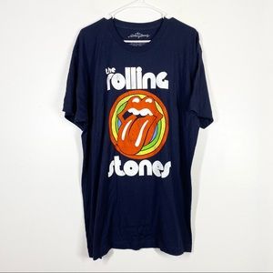 ROLLING STONES Retro Vintage Style Band Tee XL